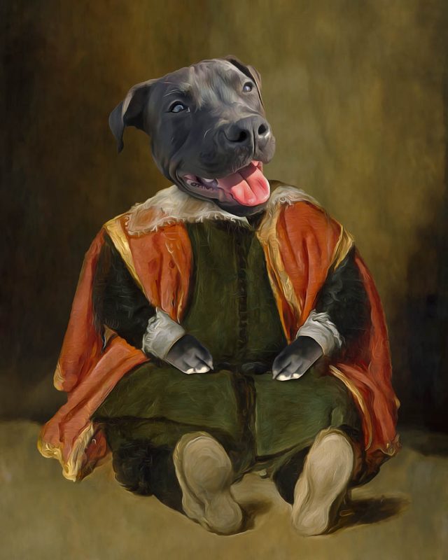 Portret ljubimca u kostimu Kepec